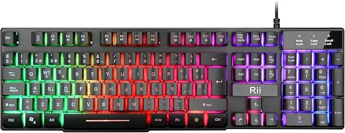 Teclado Rii RK100 Plus